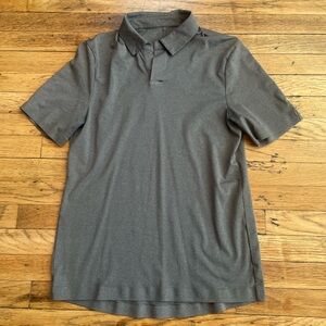 Lululemon Gray Polo Shirt, Size M